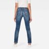 G-Star G star Raw Midge mid straight wmn Straight fit Denim G star, Blauw, Dames online kopen