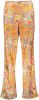 Geisha broek Pants multicolor flowers 31102 81/250 , Oranje, Dames online kopen