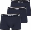 Boss Boxershort Trunk 3P met in kleur bijpassende weefband(3 stuks ) online kopen