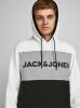 Jack & Jones Hoodie JJELOGO LOGO LOGO BLOCKIN LOGO BLOCKIN SWEAT HOOD online kopen