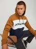 Jack & Jones Hoodie JJELOGO LOGO LOGO BLOCKIN LOGO BLOCKIN SWEAT HOOD online kopen