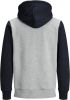 Jack & Jones Hoodie JJELOGO LOGO LOGO BLOCKIN LOGO BLOCKIN SWEAT HOOD online kopen