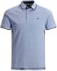Jack en Jones:JACKenJONES Essentials Jjepaulos Polo SS Noos Light Grey Melange/SLIM FIT ME | Freewear Grijs online kopen