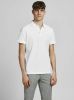 Jack en Jones:JACKenJONES Essentials Jjepaulos Polo SS Noos Light Grey Melange/SLIM FIT ME | Freewear Grijs online kopen