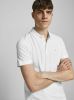 Jack en Jones:JACKenJONES Essentials Jjepaulos Polo SS Noos Light Grey Melange/SLIM FIT ME | Freewear Grijs online kopen