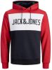 Jack & Jones Hoodie JJELOGO LOGO LOGO BLOCKIN LOGO BLOCKIN SWEAT HOOD online kopen