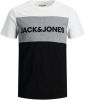JACK & JONES ESSENTIALS T shirt JJELOGO met logo rood/wit/donkerblauw online kopen