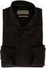 John Miller casual overhemd Tailored Fit zwart effen katoen slim fit online kopen