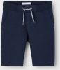 NAME IT KIDS slim fit sweatshort Honk met biologisch katoen donkerblauw online kopen