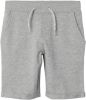 NAME IT KIDS regular fit sweatshort NKMVERMO grijs melange online kopen