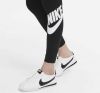 Nike Sportswear Essential Legging met hoge taille en graphic voor dames Black/White Dames online kopen