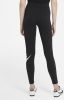 Nike Sportswear Essential Legging met hoge taille en graphic voor dames Black/White Dames online kopen