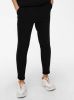 ONLY tapered fit broek ONLPOPSWEAT EVERY LIFE EASY PNT NOOS zwart online kopen