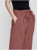ONLY cropped high waist wide leg culotte ONLAMINTA ARIS roodbruin online kopen