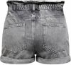 Only Cuba paperbag dnm shorts noos grey denim online kopen