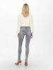 Only Jeans Oblush Life Mid Sk Tai918 Noos , Grijs, Dames online kopen