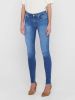 Only Onlblush Life Mid Skinny Bukse , Blauw, Dames online kopen