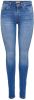 Only Onlblush Life Mid Skinny Bukse , Blauw, Dames online kopen