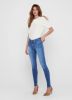 Only Onlblush Life Mid Skinny Bukse , Blauw, Dames online kopen