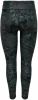 Only Onpjabba hw aop train tights , Grijs, Dames online kopen