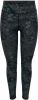 Only Onpjabba hw aop train tights dark shadow/w. black online kopen
