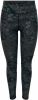 Only Onpjabba hw aop train tights dark shadow/w. black online kopen