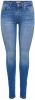 Only Onlblush Life Mid Skinny Bukse , Blauw, Dames online kopen