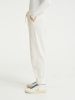 Opus Malpi high waist tapered fit cropped pantalon van corduroy met omslag online kopen