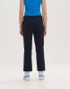 Opus Miriki high waist slim fit pantalon met paspelzakken online kopen