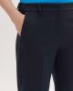 Opus Miriki high waist slim fit pantalon met paspelzakken online kopen