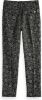 Scotch & Soda Lowry mid waist tapered fit cropped pantalon met jacquard dessin online kopen