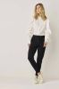 Summum Woman Punto Milano pantalon 4s2265 11580c1 , Zwart, Dames online kopen
