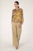 Summum Woman Mid waist wide fit pantalon met elastische tailleband online kopen