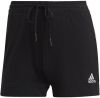 Adidas Shorts Essentials Slim 3 Stripes Zwart/Wit Vrouw online kopen