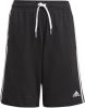 Adidas Shorts 3 Stripes Essentials Zwart/Wit Kinderen online kopen