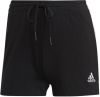 Adidas Shorts Essentials Slim 3 Stripes Zwart/Wit Vrouw online kopen