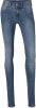 G-Star G star Raw Lynn mid super skinny wmn Skinny & slim fit Denim G star, Blauw, Dames online kopen