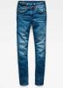 G-Star G star Raw Midge mid straight wmn Straight fit Denim G star, Blauw, Dames online kopen