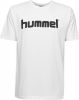 Hummel Go Cotton Logo T shirt Wit Kinderen online kopen