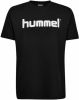 Hummel Go Cotton Logo T shirt Zwart Kinderen online kopen