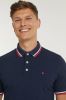 Jack en Jones:JACKenJONES Essentials Jjepaulos Polo SS Noos Light Grey Melange/SLIM FIT ME | Freewear Grijs online kopen