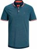 Jack en Jones:JACKenJONES Essentials Jjepaulos Polo SS Noos Light Grey Melange/SLIM FIT ME | Freewear Grijs online kopen