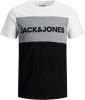 JACK & JONES ESSENTIALS T shirt JJELOGO met logo rood/wit/donkerblauw online kopen