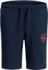 JACK & JONES JUNIOR sweatshort Shark met logo donkerblauw online kopen