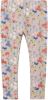 NAME IT BABY newborn baby gebloemde slim fit broek NBFDIANE beige/multi online kopen