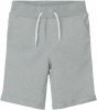 NAME IT KIDS regular fit sweatshort NKMVERMO grijs melange online kopen