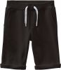 Name it Shorts Boys Vermo Long Swe Shorts Unb F Zwart online kopen