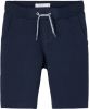 NAME IT KIDS slim fit sweatshort Honk met biologisch katoen donkerblauw online kopen