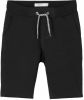 NAME IT KIDS slim fit sweatshort Honk met biologisch katoen zwart online kopen